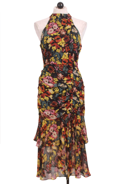Monet Floral Sleeveless Gianna Midi Dress by Cleobella