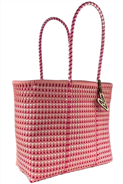Pink Mix Medium TT BALLET Tote Bag by My Maria Victoria