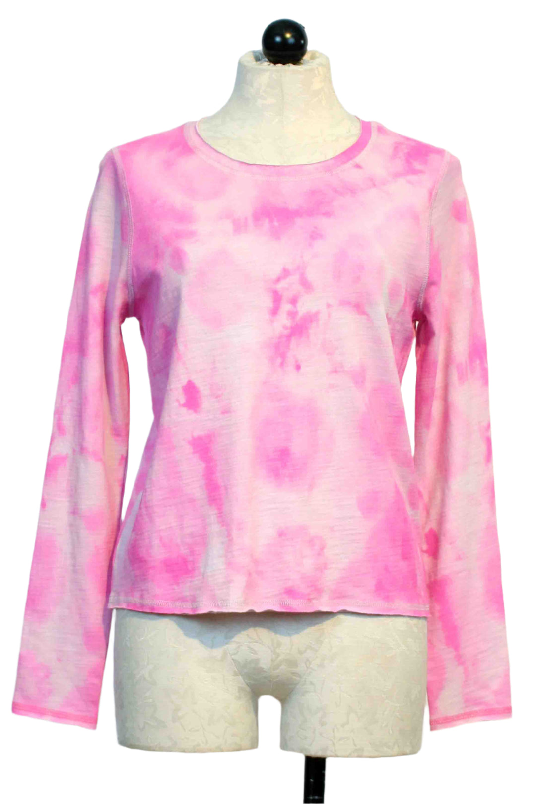 Lilac/Pink Brush Stroke Top by Lisa Todd