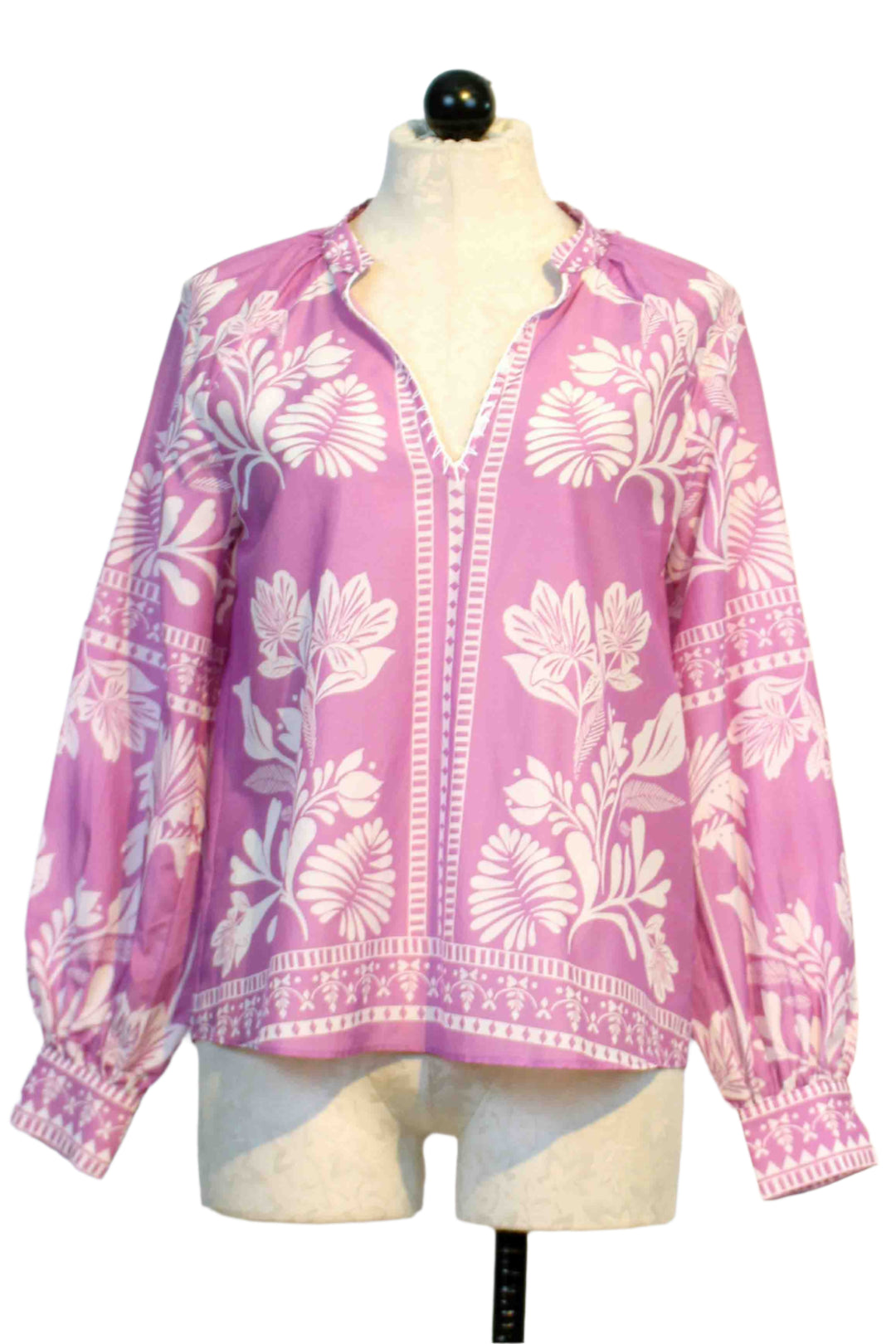 Sophie Palm Serenade Top by Caballero