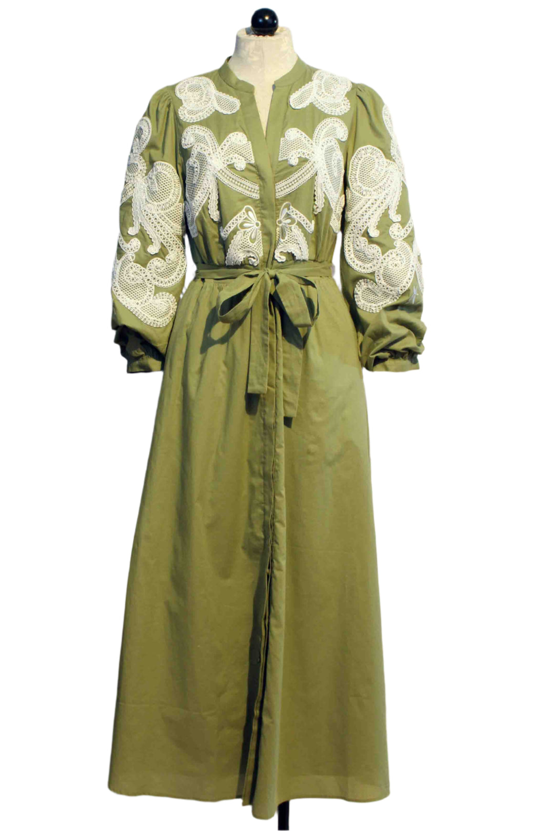 Cat Sage Embroidery Dress by Caballero