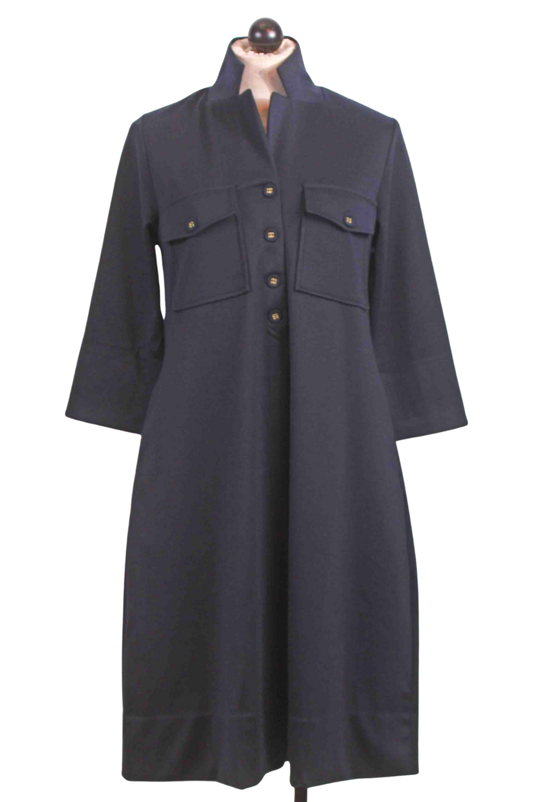 Navy Swing Style Alli Ponte Dress by Gretchen Scott