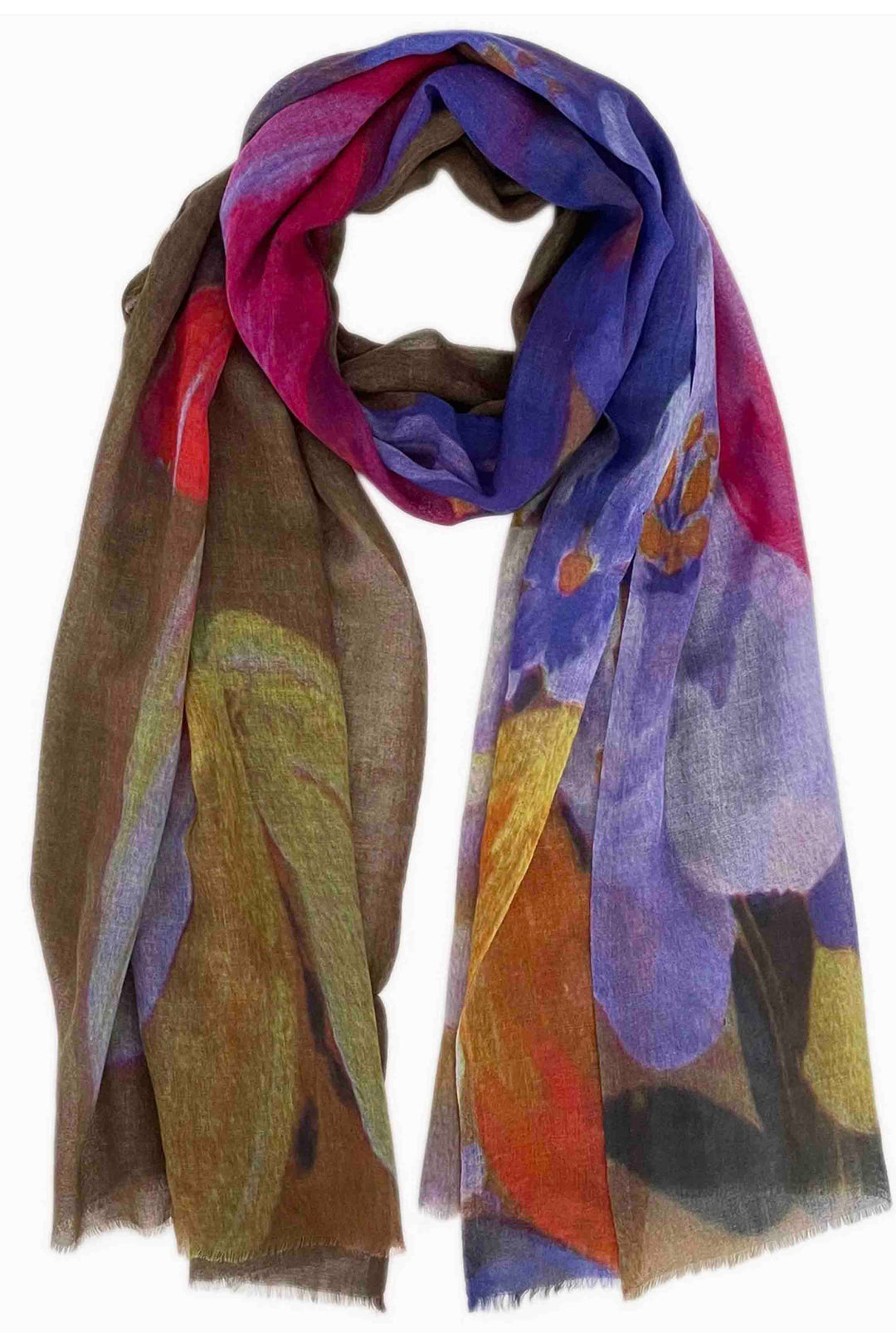 colorful Floral Margot Scarf by Chinar
