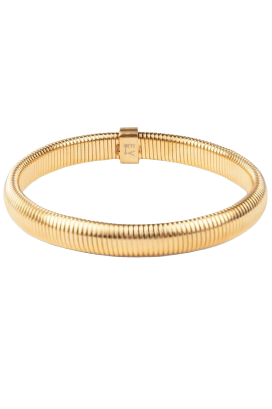 Gold Plated Wren Coil Bracelet by Ellie Vail
