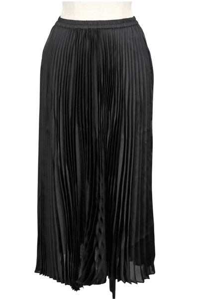 black Pleated Mia Skirt by Caballero