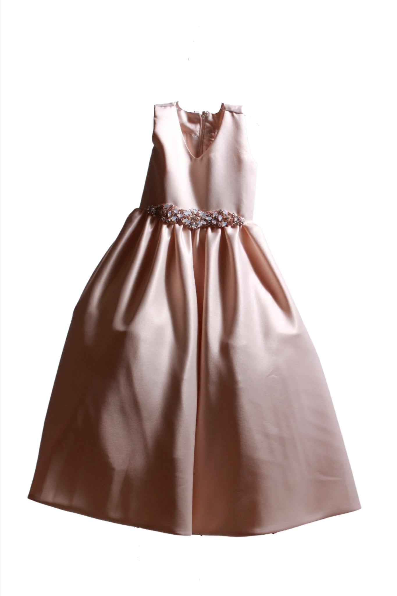 Amalee Accessories Flower Girl Dress Champagne FG307 - Inspire Me