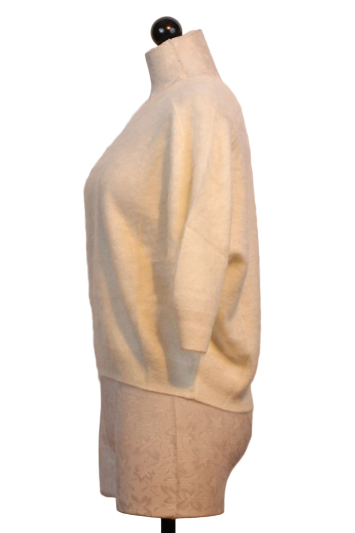 side view of Jasmin Brushed Belli Tee Sweater by Colorush