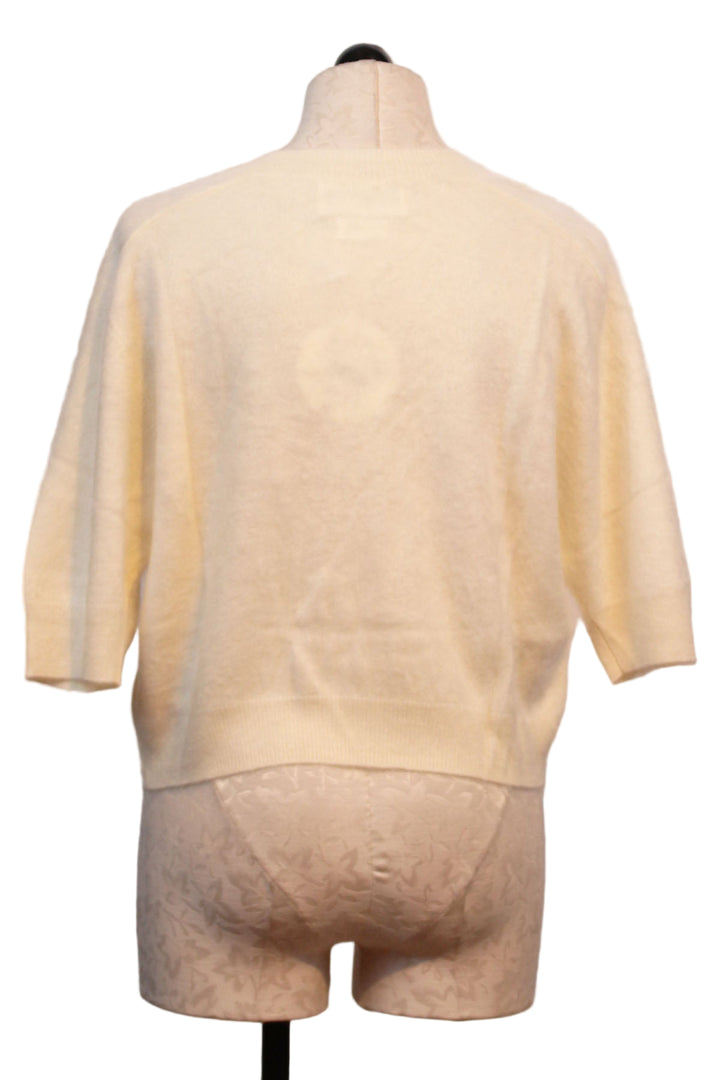 back view of Jasmin Brushed Belli Tee Sweater by Colorush