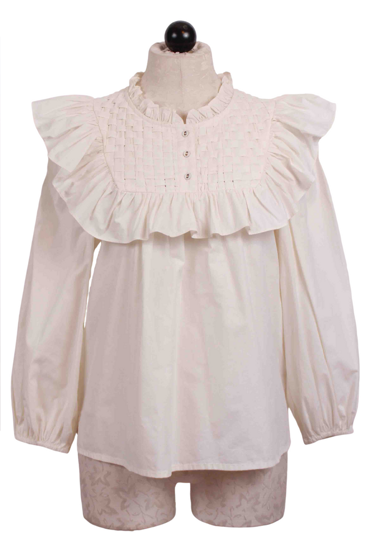 ivory Vivianne Blouse by Cleobella