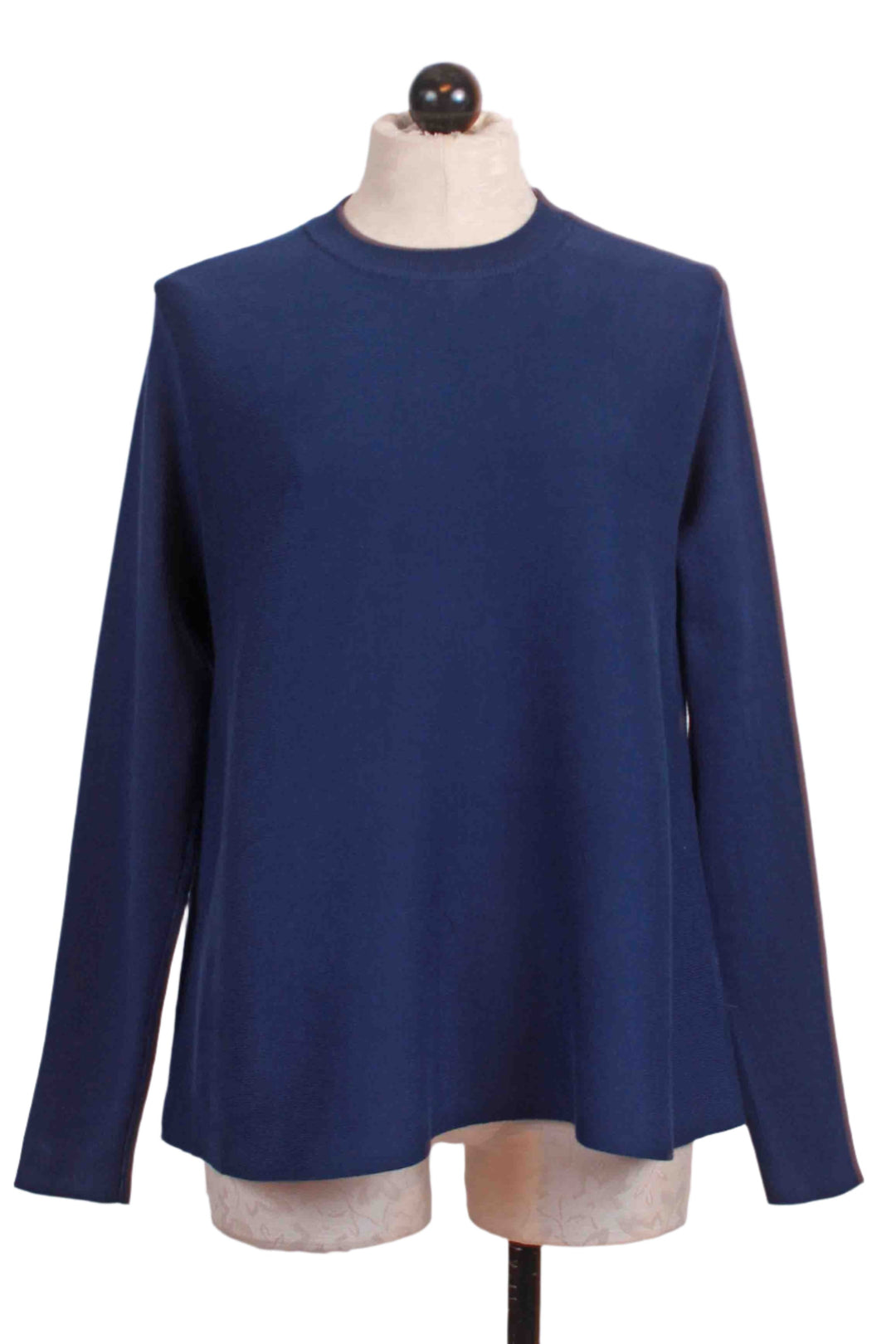 Marino Blue Flared Sweater by Compania Fantastica