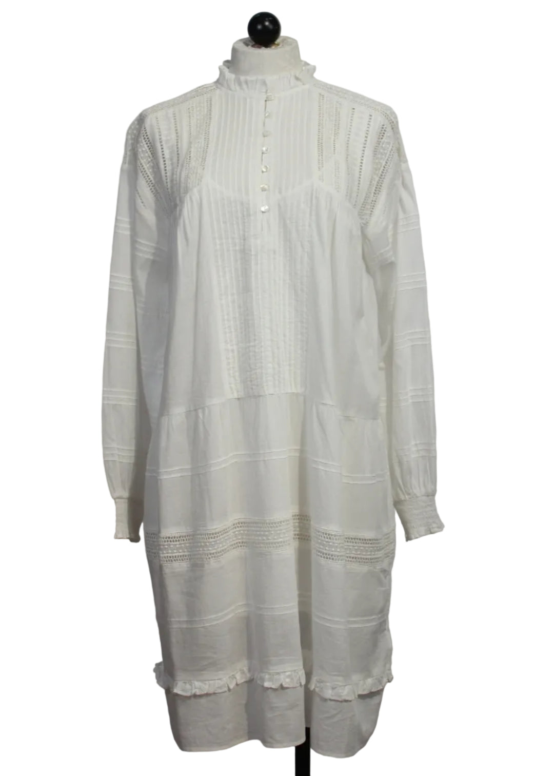 White Eyelet Rusty Dress by MKT Studio