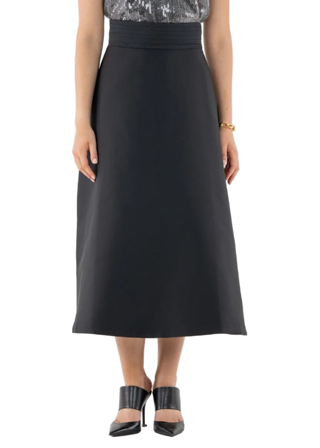 Sable Skirt - Black Tie by Emily McCarthy
