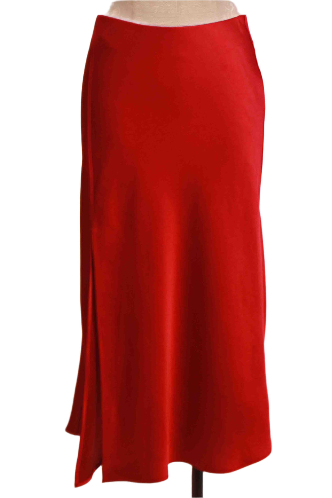 Cherry Satin Midi Skirt by Fifteen Twenty