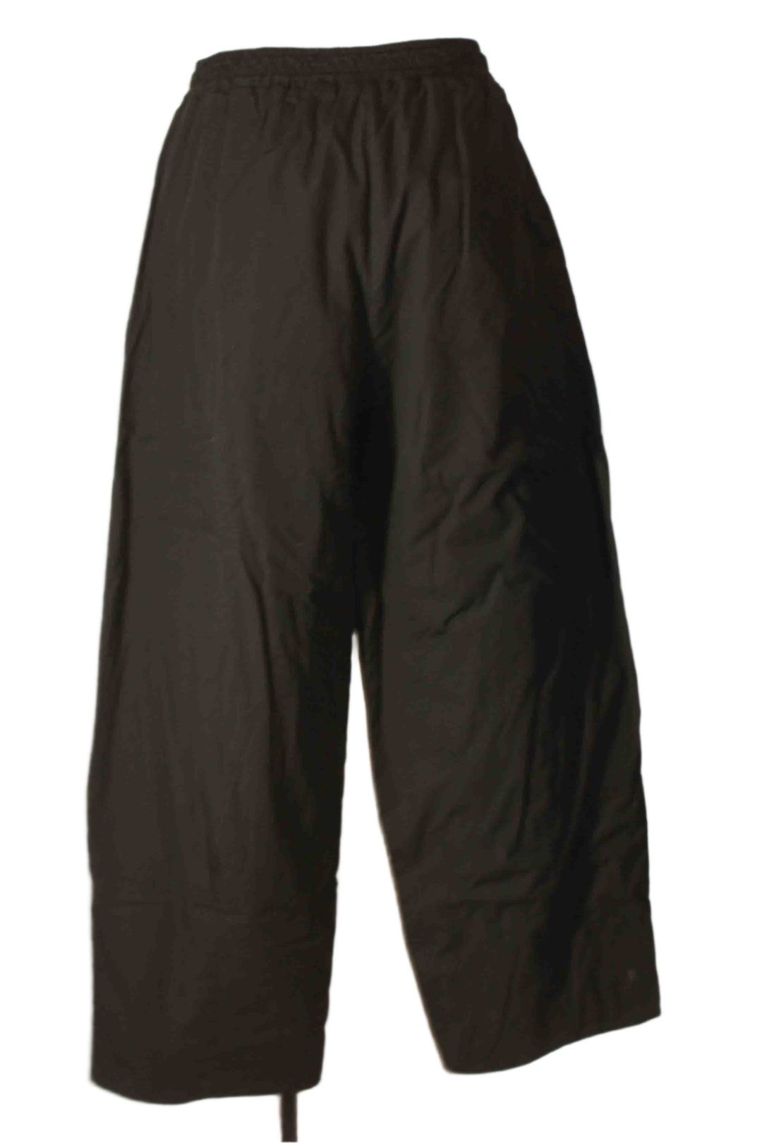 back view of Padded Cotton Elastic Waist Trousers by Baci