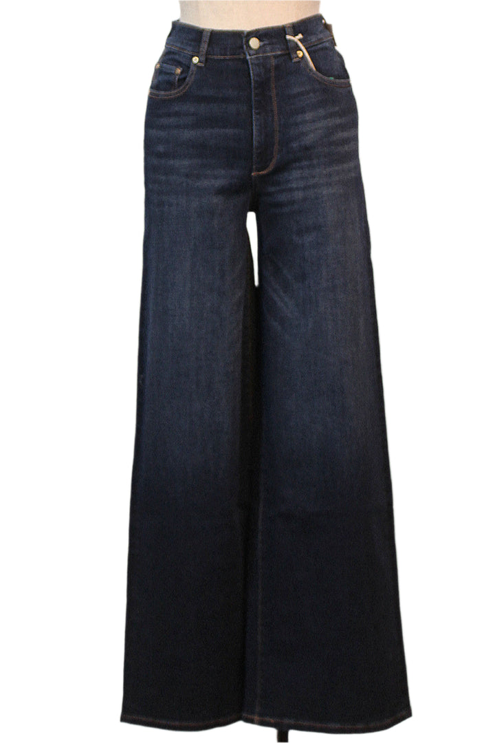 High Rise Vintage 32" Mediterranean Hepburn Wide Leg Jean by DL1961