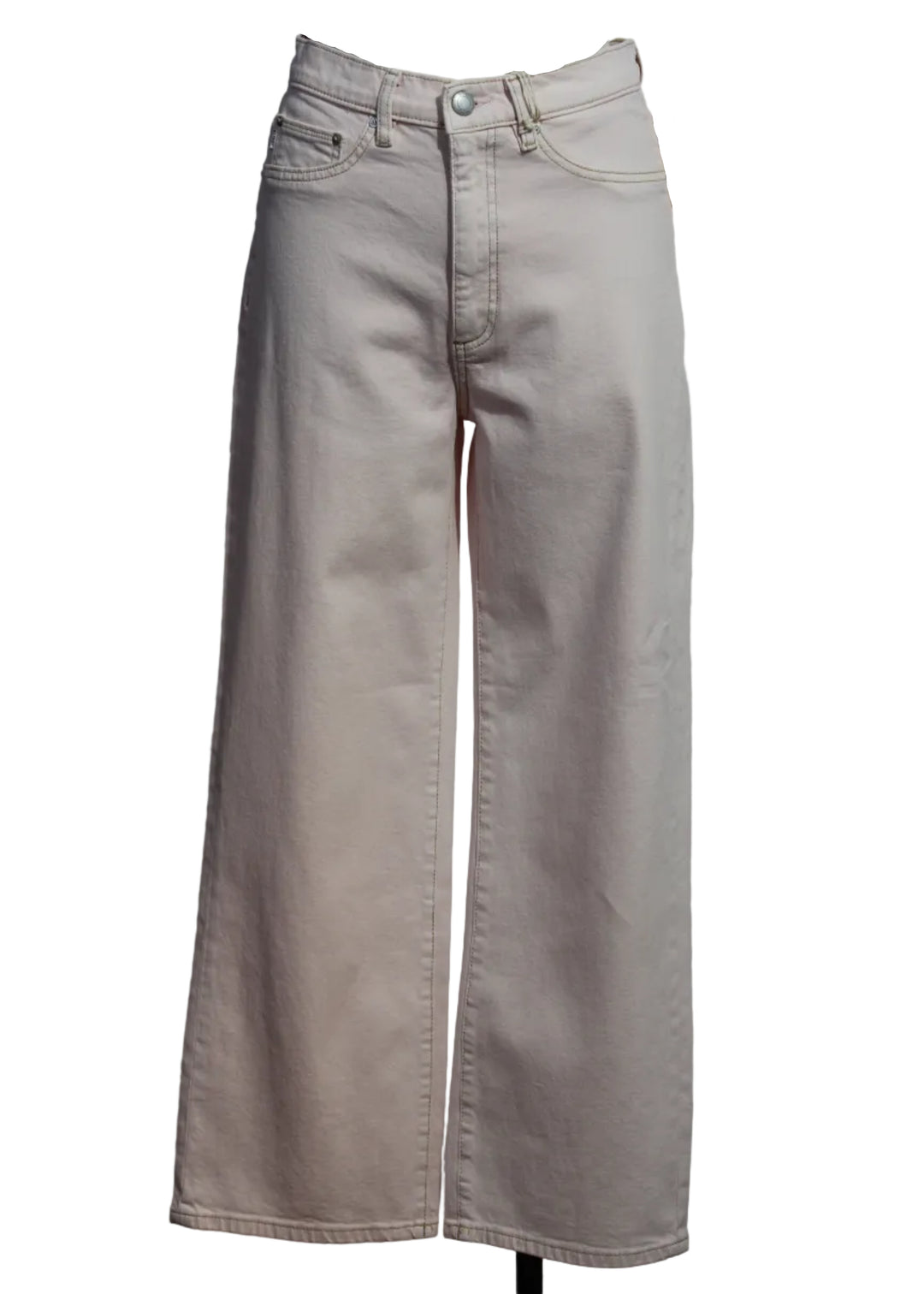 Ballet colored Karmine Refined High Rise Wide Leg Jean by DL1961