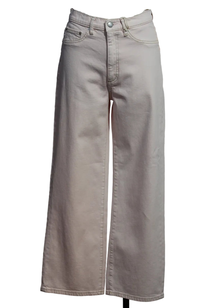 Ballet colored Karmine Refined High Rise Wide Leg Jean by DL1961