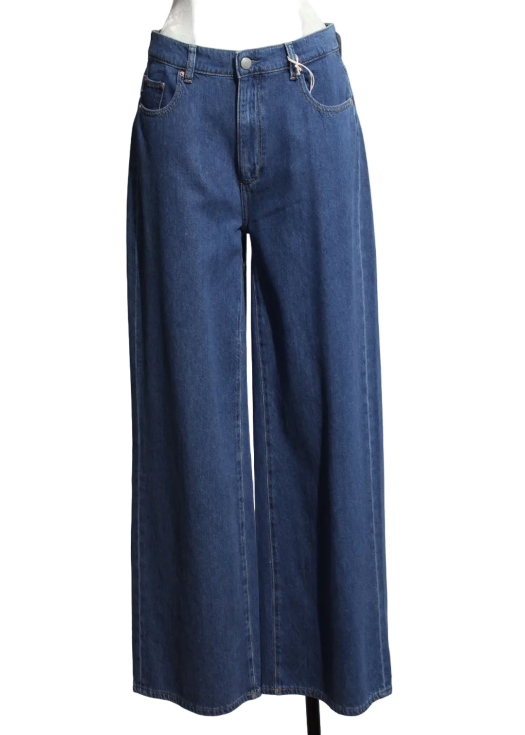 Hepburn Wide Leg High Rise 32" Long Jean by DL1961 in the North Beach Wash