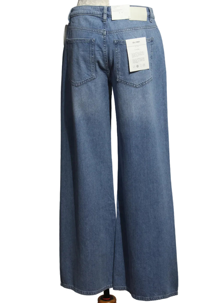 back view of Low Rise Alex Baggy Wide Leg Jean by DL1961