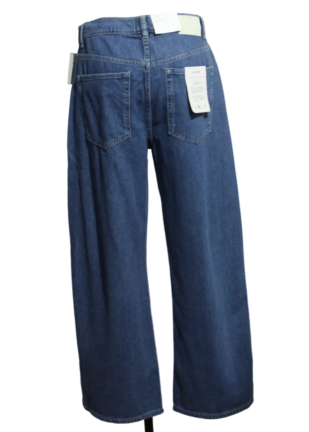 back view of  Taylor Relaxed Barrel High Rise 28" Jean by DL1961 