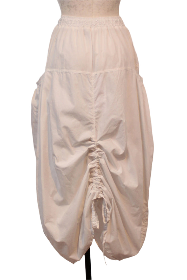 back view of Ice Colored Drawstring Amphora Skirt by Baci 