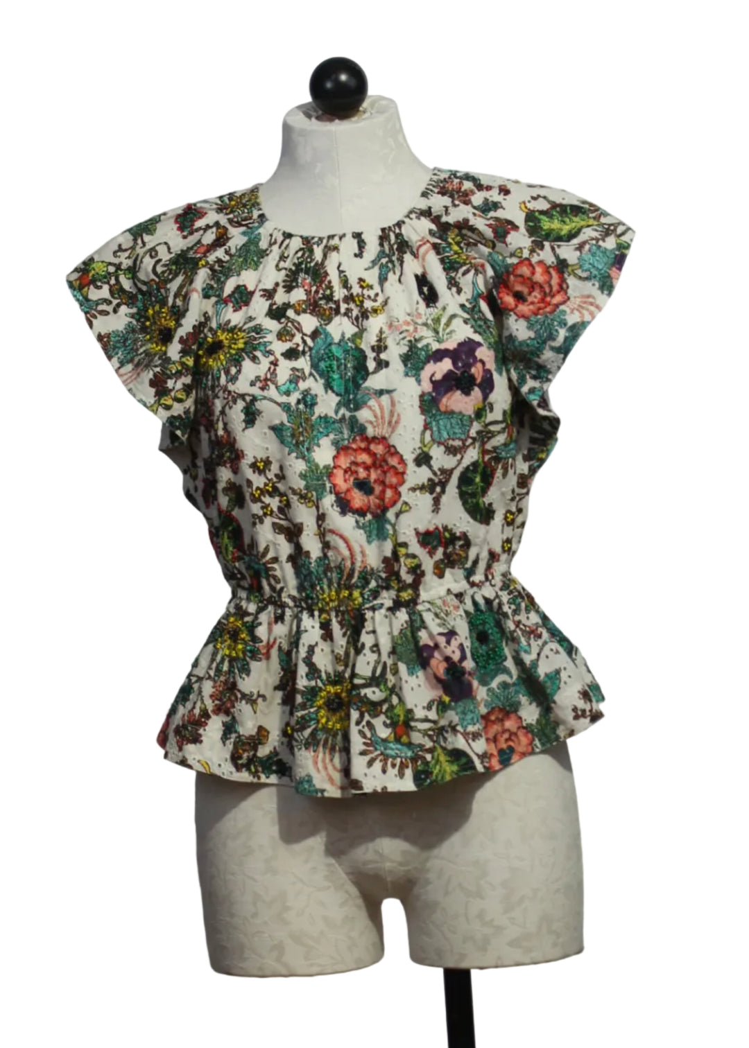 Botanique Print Kinsley Top by Marie Oliver