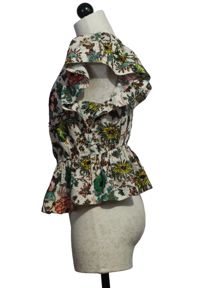 side view of Botanique Kinlsey Top by Marie Oliver