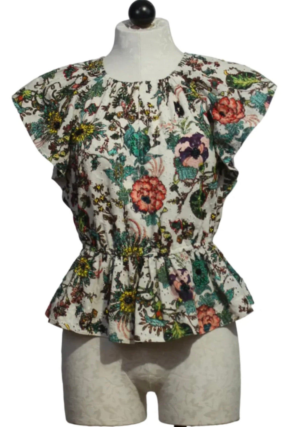 Botanique Print Kinsley Top by Marie Oliver