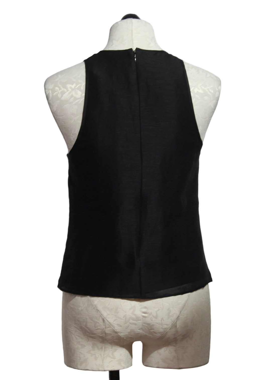 Back of the Black Indira Top by Marie Oliver