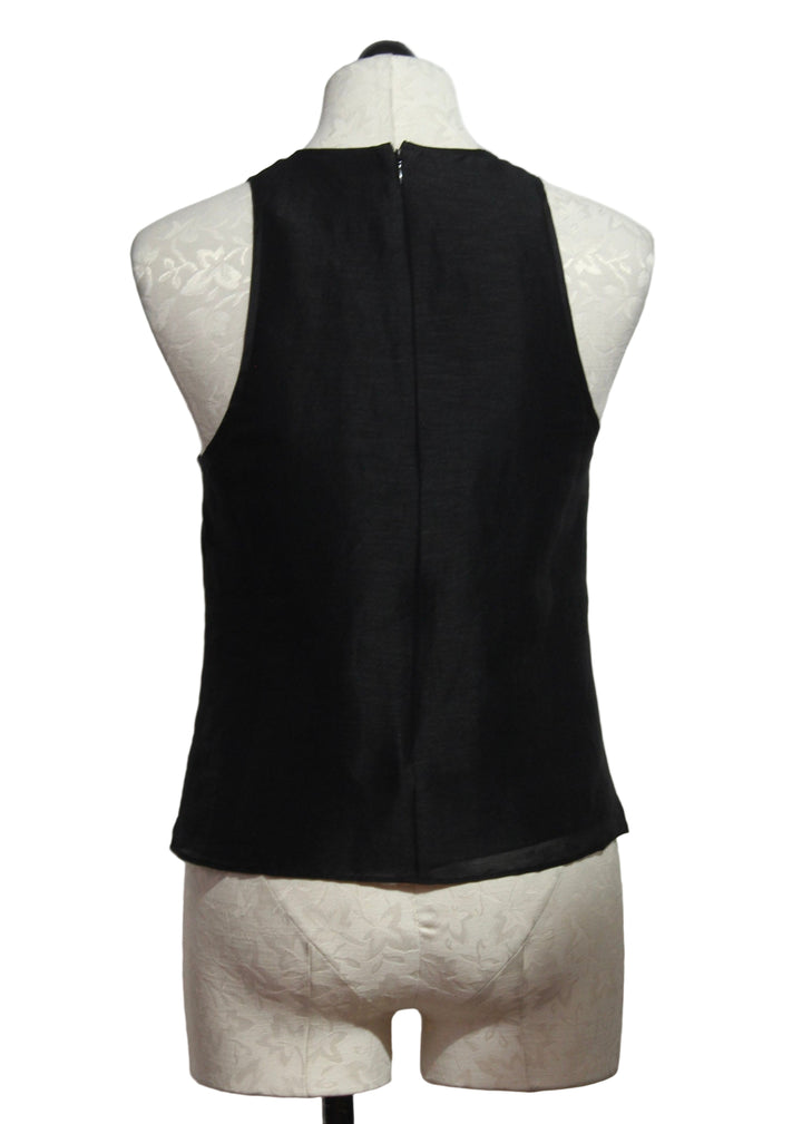 Back of the Black Indira Top by Marie Oliver