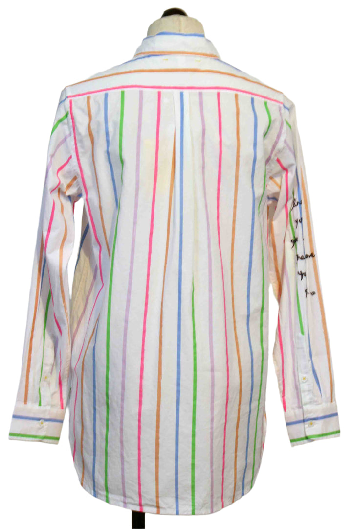 back view of Multi Stripe Mia Shirt by Kerri Rosenthal