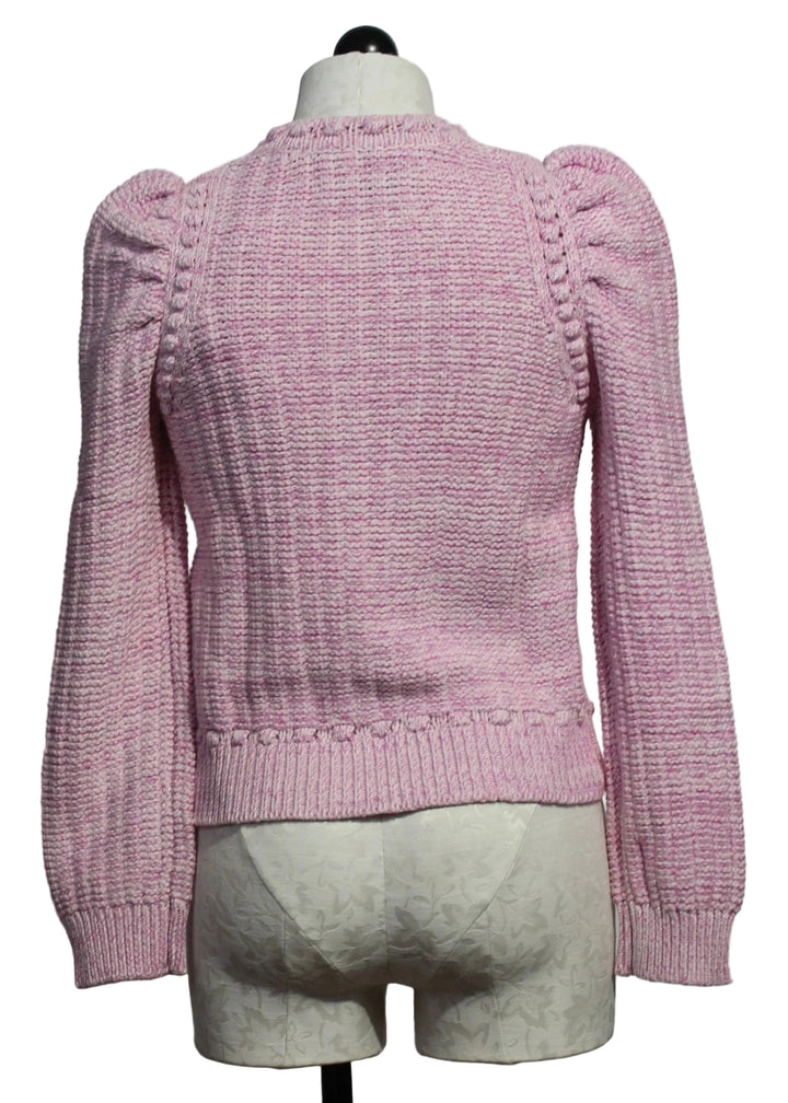 back view of Light Pink Marella Cardigan by Berenice 