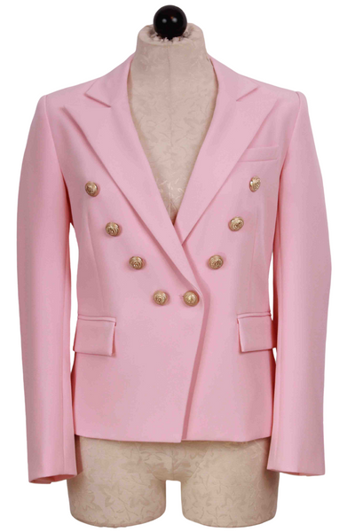 Pastel Pink Delilah Crepe Blazer by Generation Love