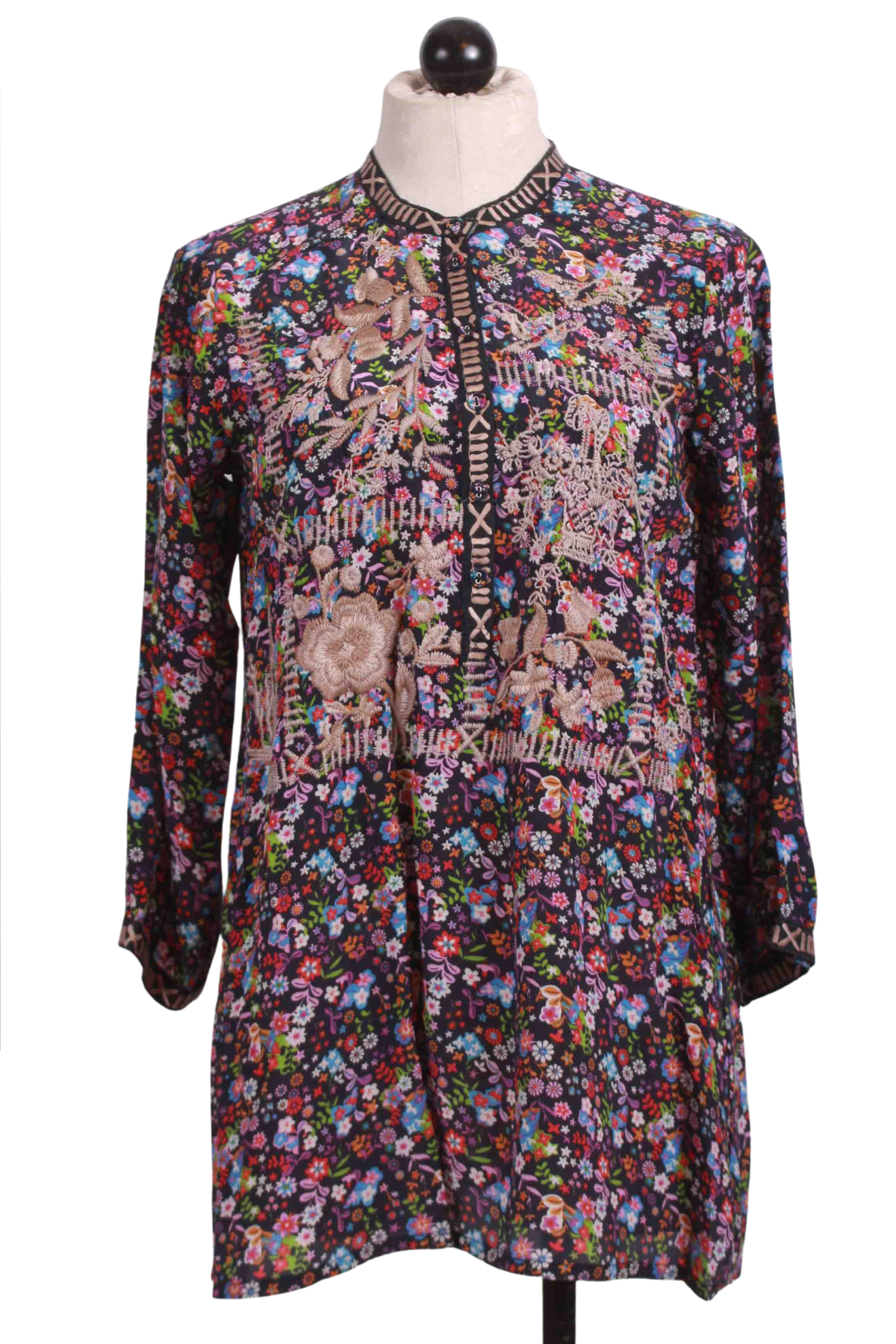 Floral Nite Cordia Tunic by Johnny Was
