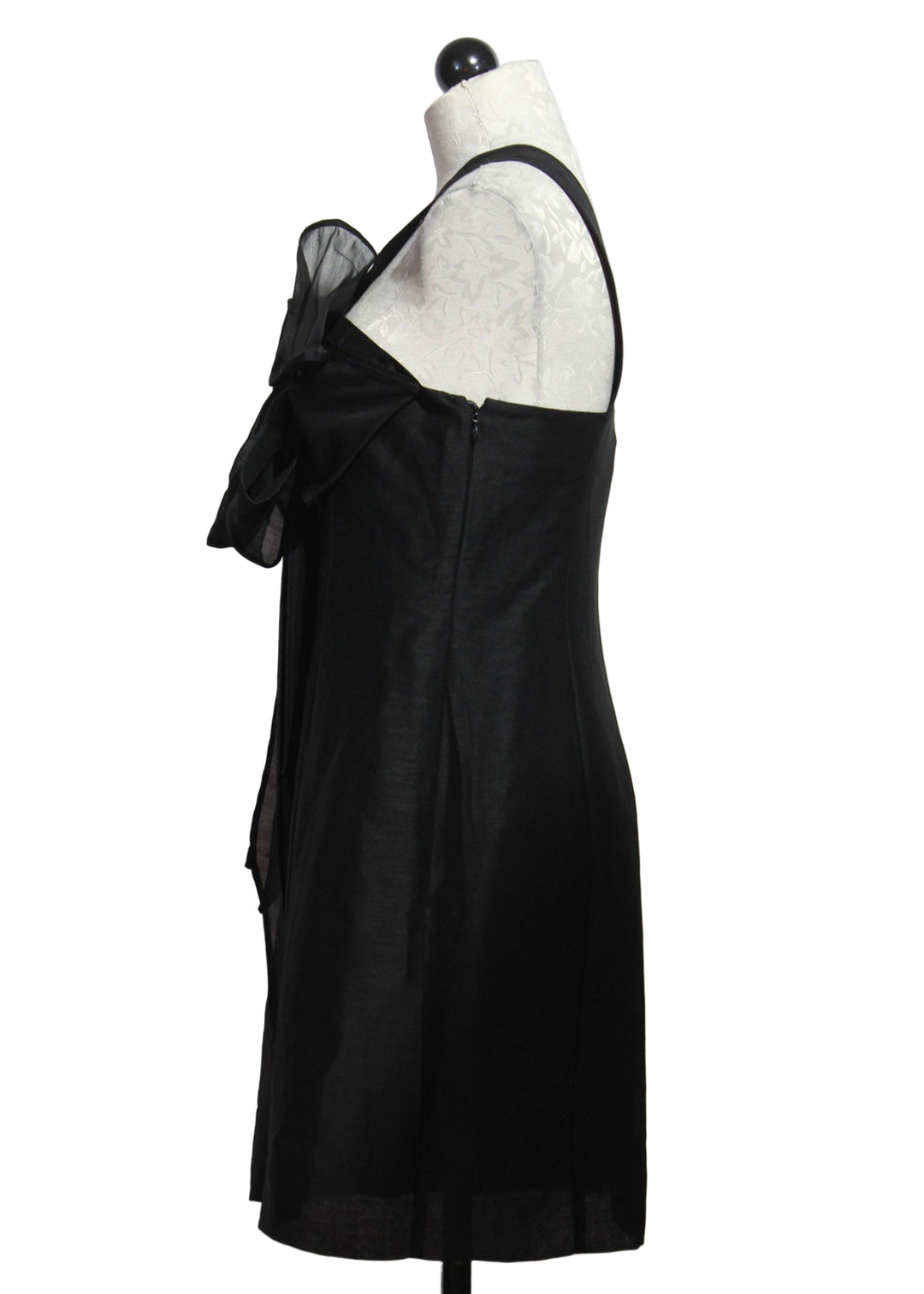 Side view of the Black Lila Dress by Marie Oliver