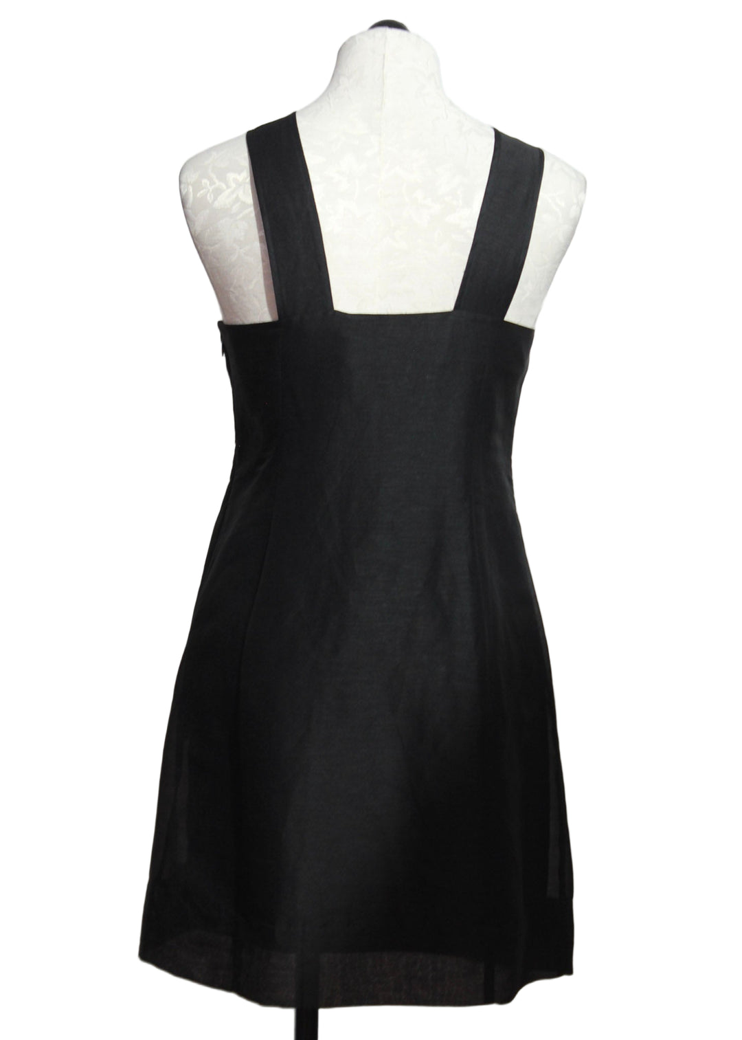 Back view of the Black Lila dress by Marie Oliver