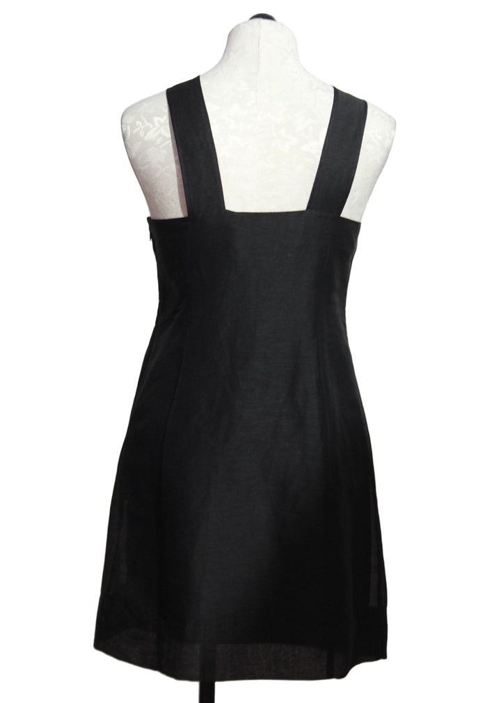 Back view of the Black Lila dress by Marie Oliver