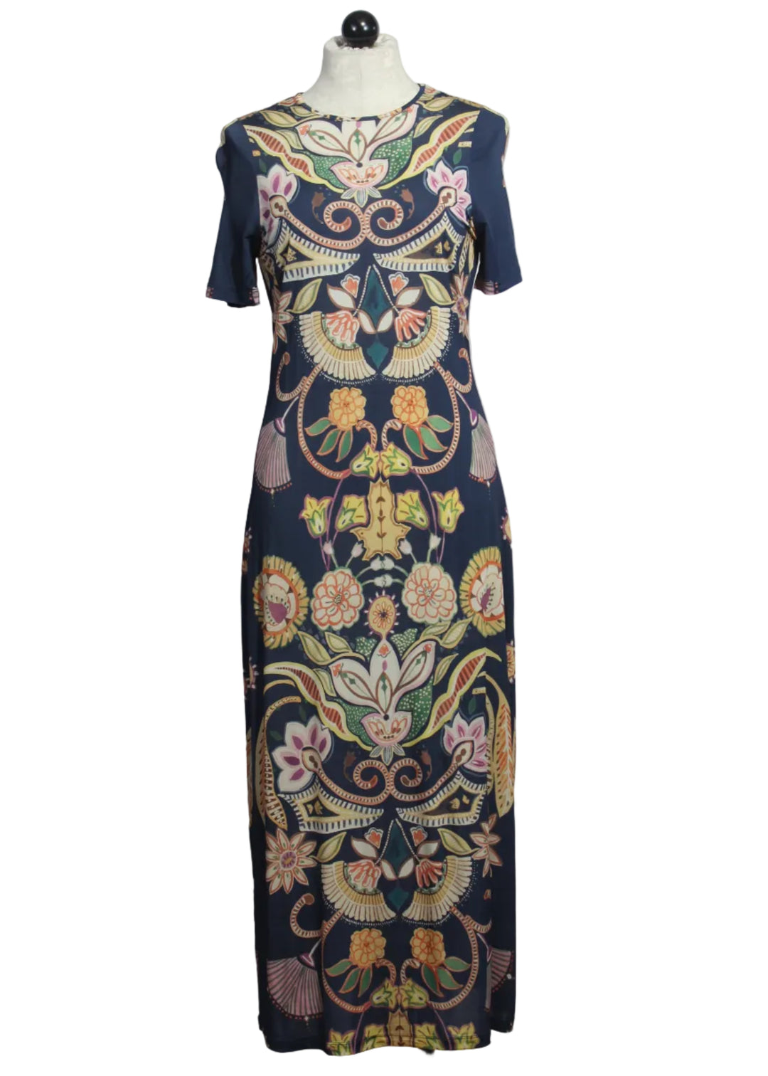 The Sloan Dress in the Neptune Print by Marie Oliver 