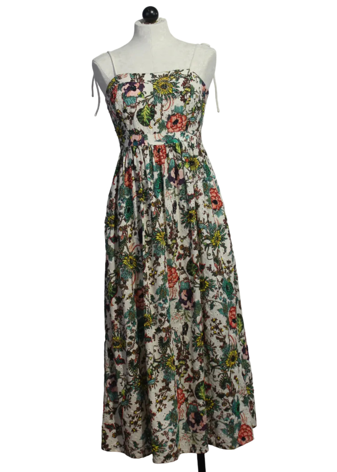 Selene Dress by Marie Oliver in the Botanique Print