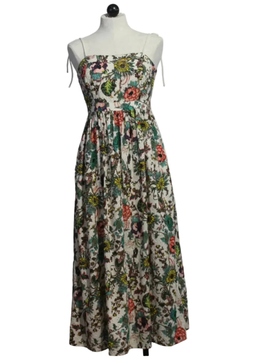 Selene Dress by Marie Oliver in the Botanique Print