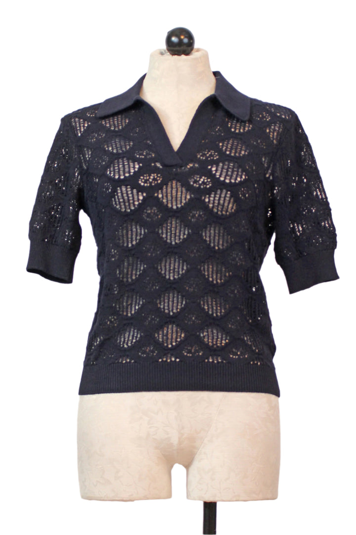 The Courtside Polo by Favorite Daughter in Navy