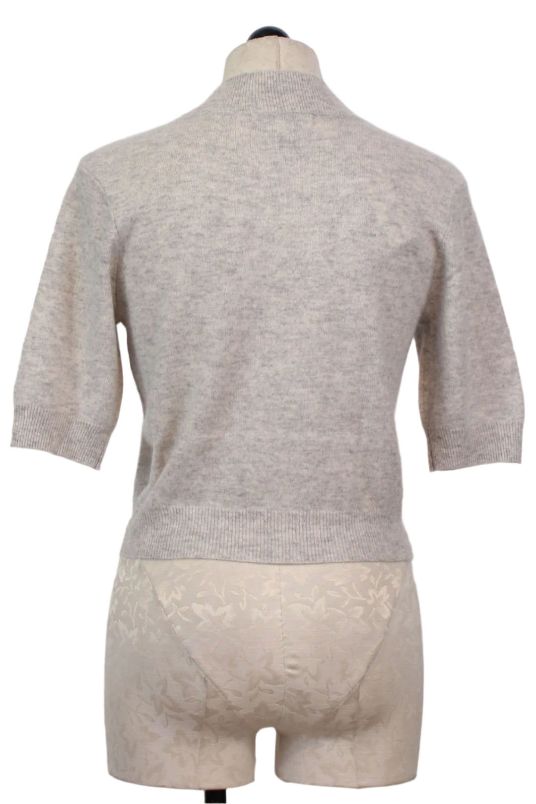 back view of The Bonnie Top by Favorite Daughter in Light Heather Grey