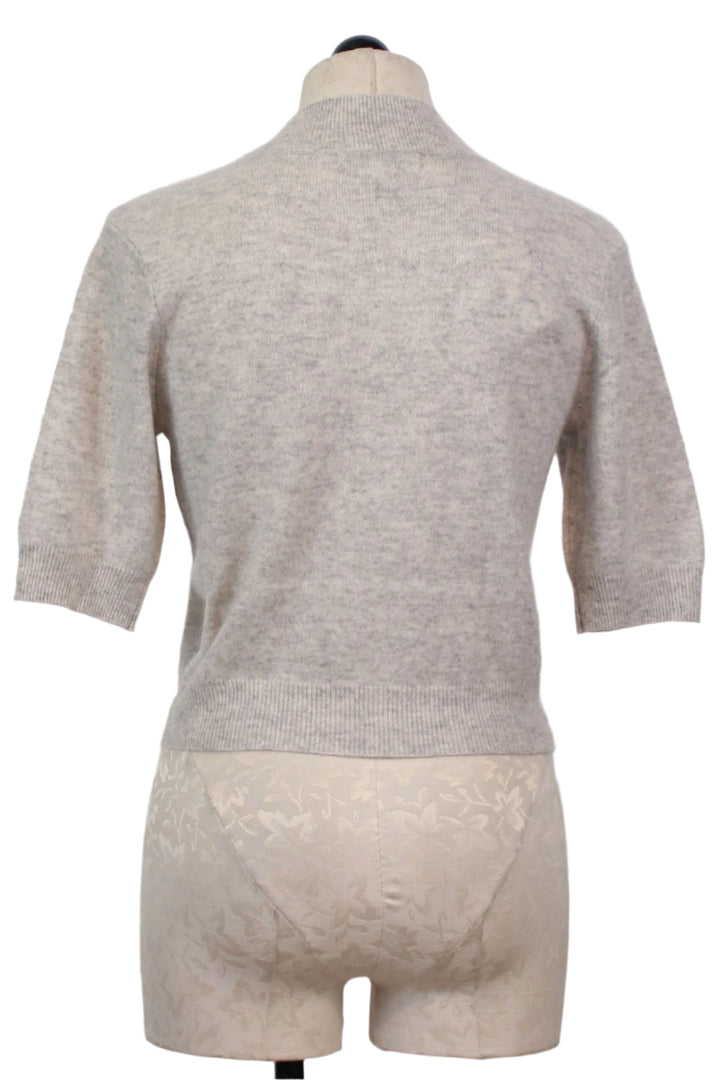 back view of The Bonnie Top by Favorite Daughter in Light Heather Grey