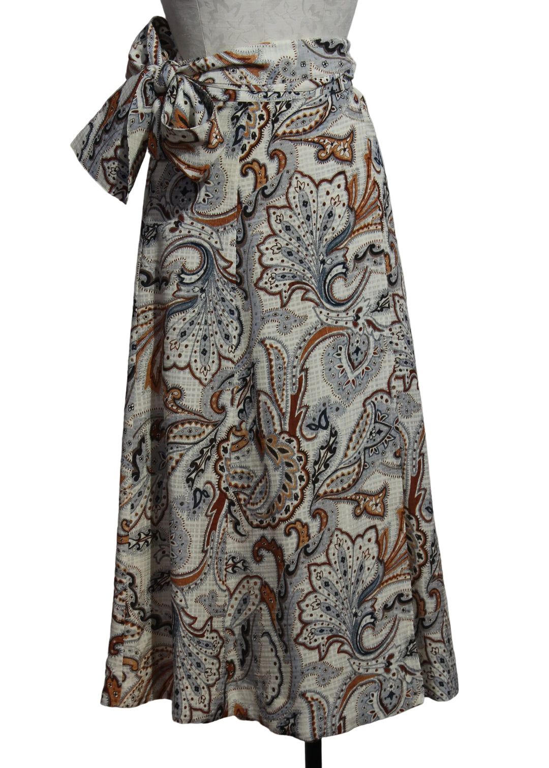 Estine Wrap Skirt by Marie Oliver in the Trinity Paisley Print