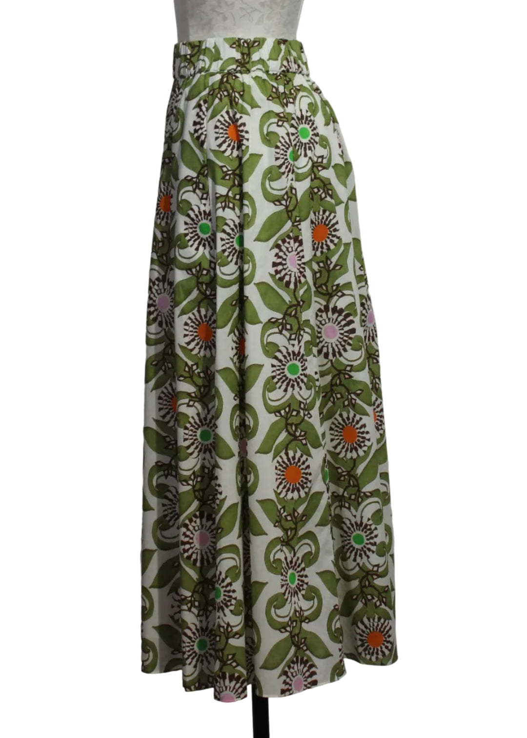 side view of The Jardin Sasha Skirt by Marie Oliver 