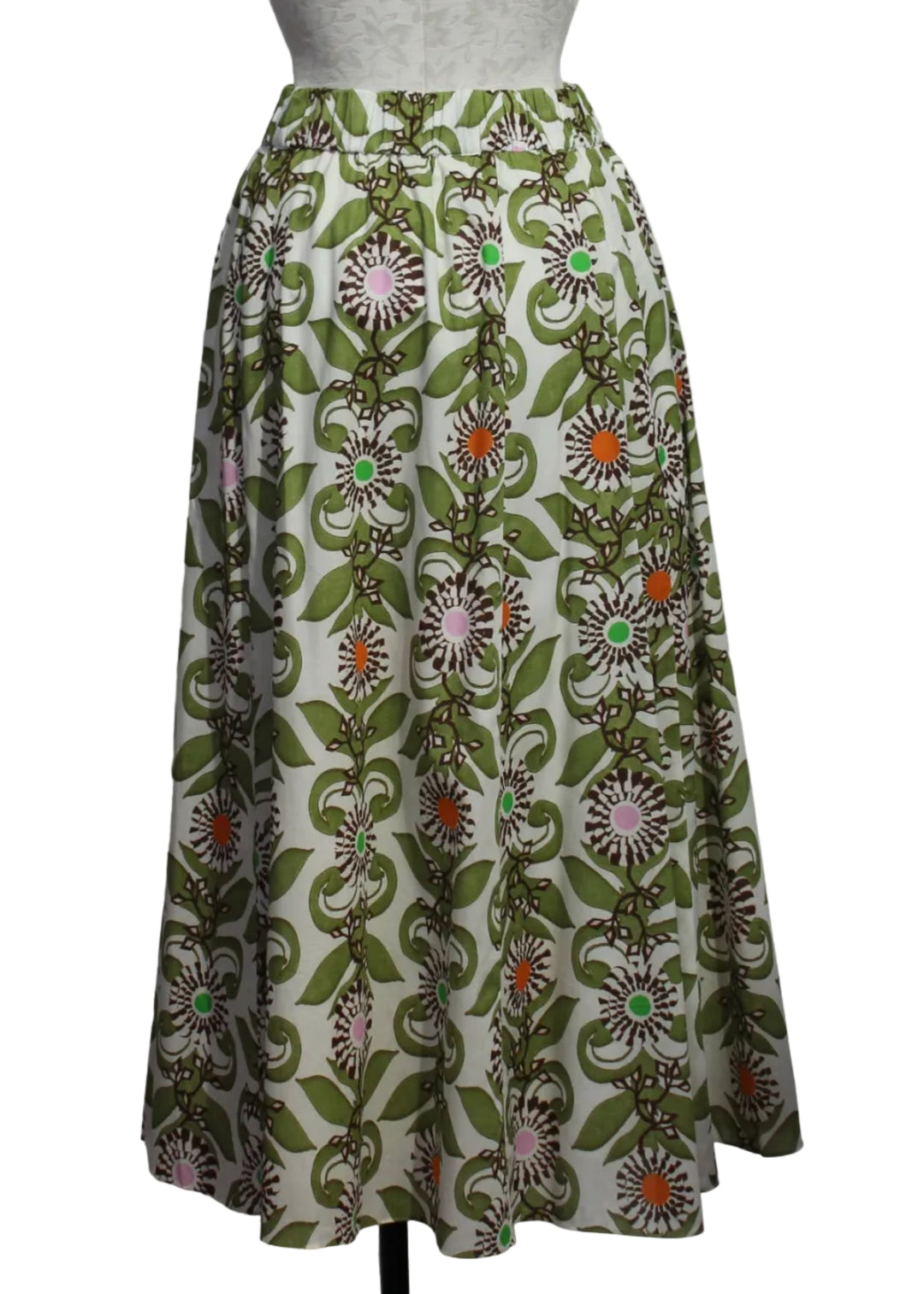 back view of The Jardin Sasha Skirt by Marie Oliver 