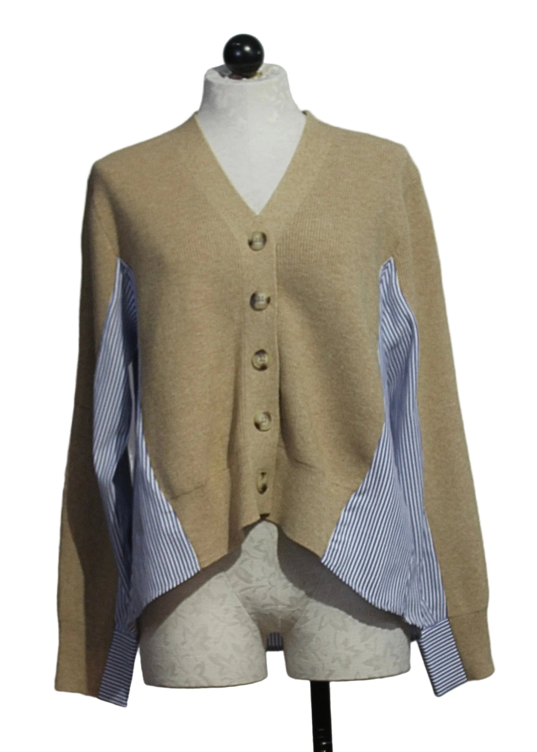 Celine Mixed Media Cardigan by Fifteen Twenty