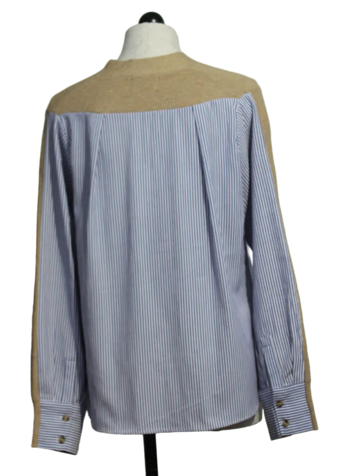 back view of the Celine Mixed Media Cardigan by Fifteen Twenty
