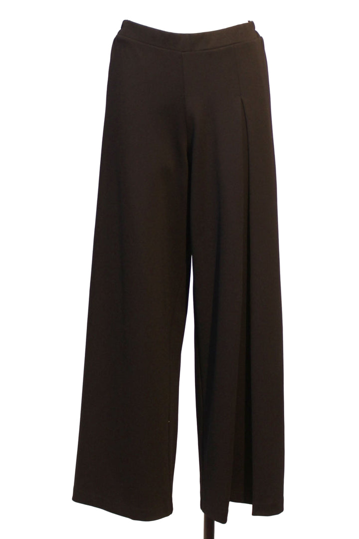 Black Scuba Single Pleat Pant by Planet
