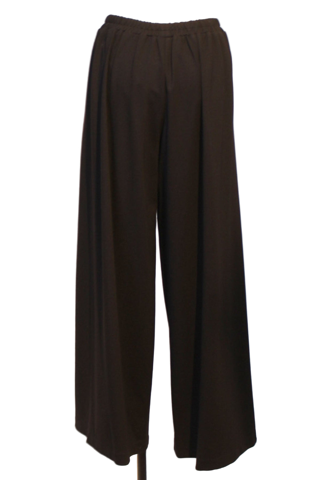 back view of Black Scuba Single Pleat Pant by Planet